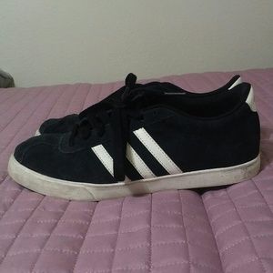 Adidas Courset Sneaker Black Suede